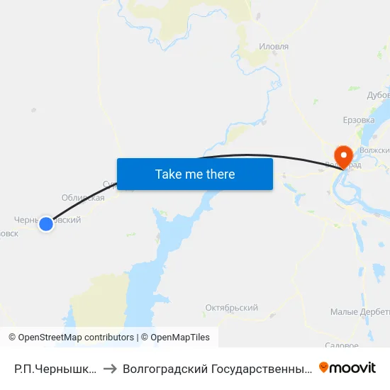 Р.П.Чернышковский Ас (А) to Волгоградский Государственный Медицинский Университет map
