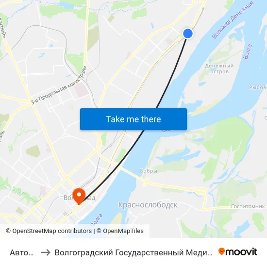 Автоцентр to Волгоградский Государственный Медицинский Университет map