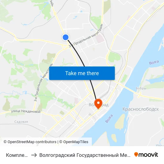 Комплекс Русь to Волгоградский Государственный Медицинский Университет map