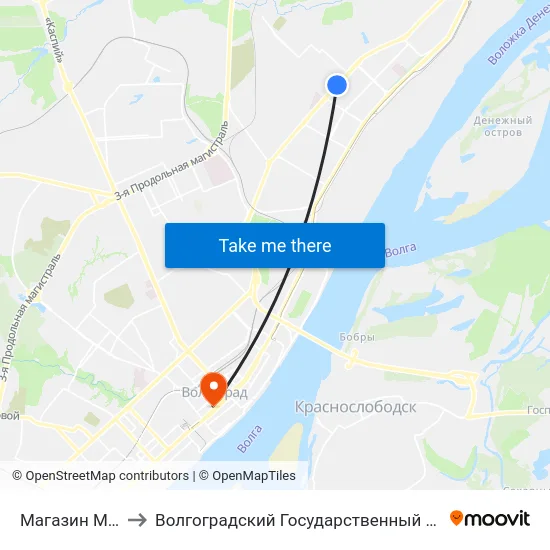 Магазин Медтехника to Волгоградский Государственный Медицинский Университет map