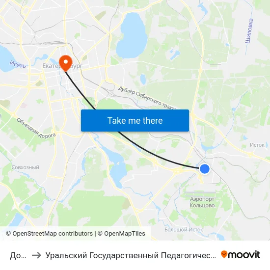 Докер to Уральский Государственный Педагогический Университет map