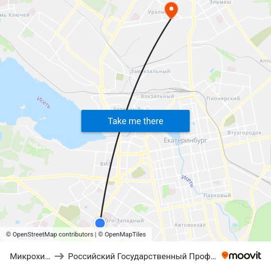 Микрохирургия Глаза to Российский Государственный Профессионально-Педагогический Университет map