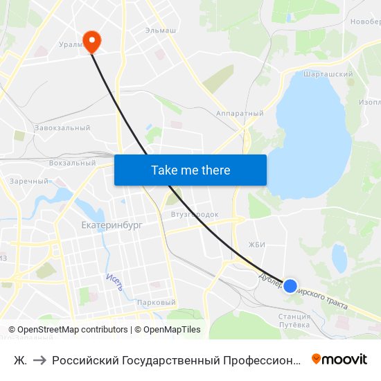Жби to Российский Государственный Профессионально-Педагогический Университет map
