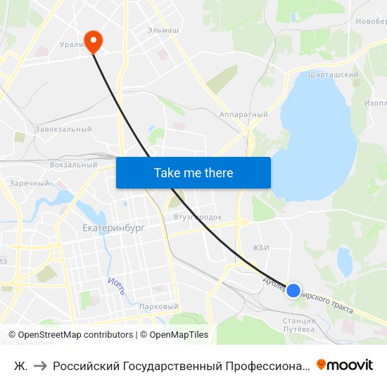Жби to Российский Государственный Профессионально-Педагогический Университет map