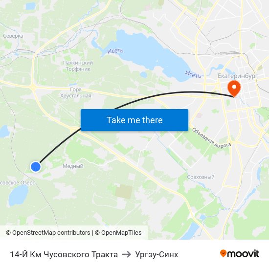 14-Й Км Чусовского Тракта to Ургэу-Синх map