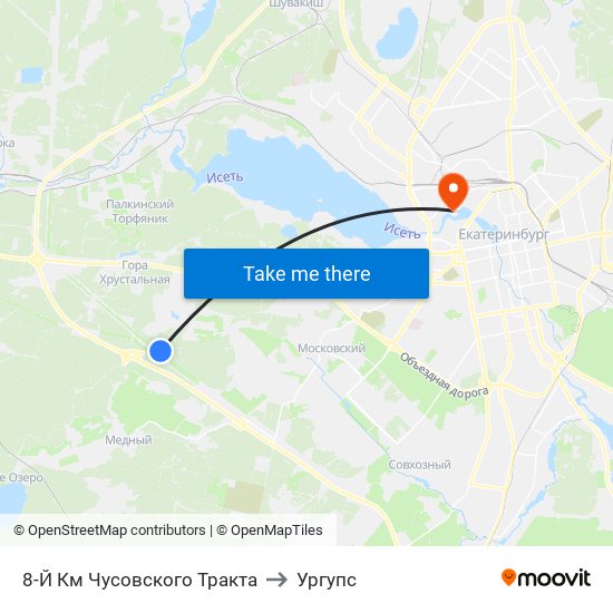 8-Й Км Чусовского Тракта to Ургупс map