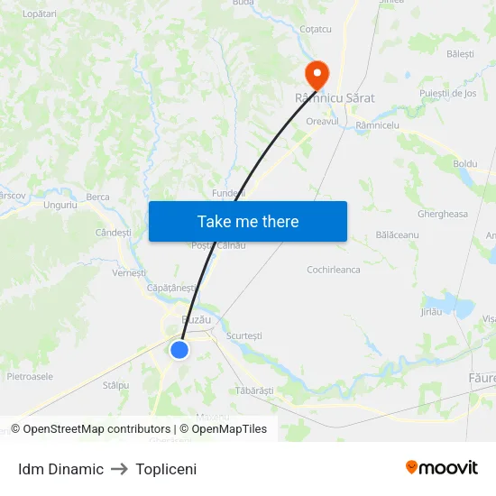 Idm Dinamic to Topliceni map