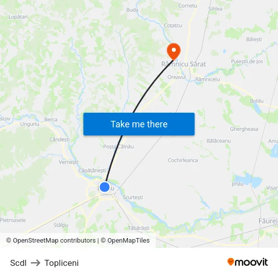 Scdl to Topliceni map