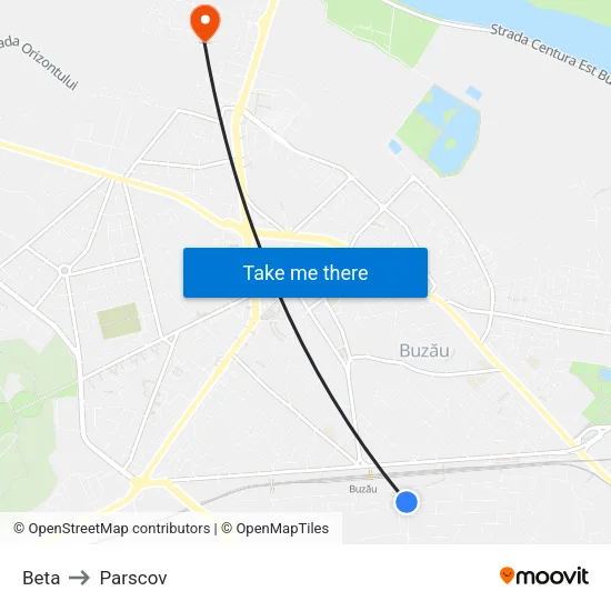 Beta to Parscov map