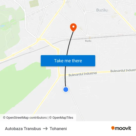 Autobaza Transbus to Tohaneni map