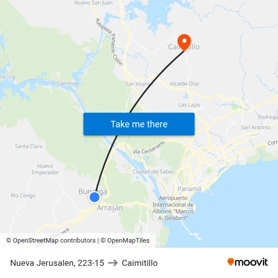 Nueva Jerusalen, 223-15 to Caimitillo map
