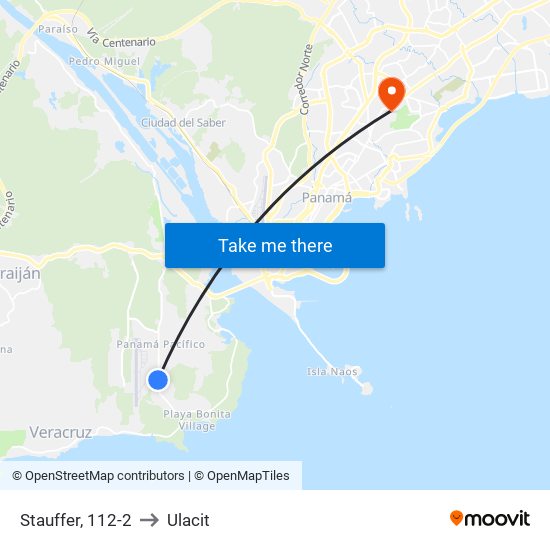 Stauffer, 112-2 to Ulacit map