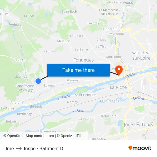 Ime to Inspe - Batiment D map