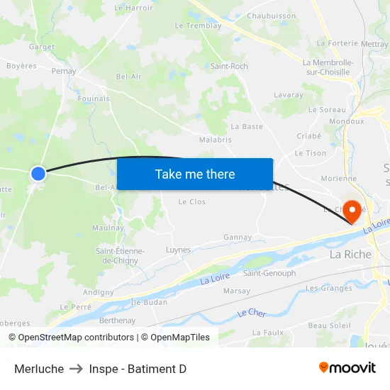 Merluche to Inspe - Batiment D map