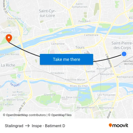 Stalingrad to Inspe - Batiment D map