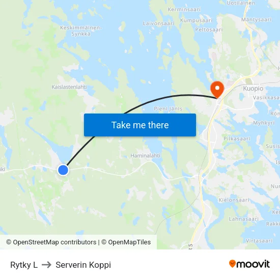 Rytky L to Serverin Koppi map