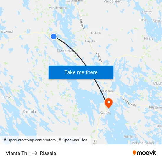 Vianta Th I to Rissala map