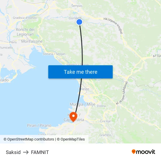 Saksid to FAMNIT map