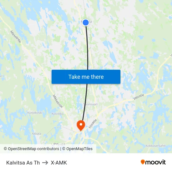 Kalvitsa As Th to X-AMK map