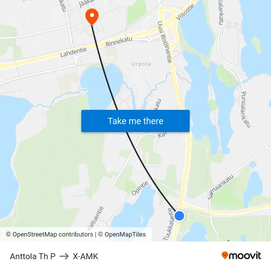 Anttola Th  P to X-AMK map