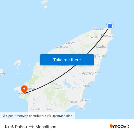 Rhodes KTEL to Monolith map