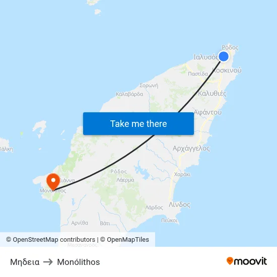 Mideia to Monolith map