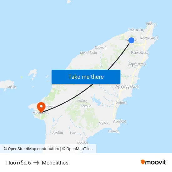 Pastida 6 to Monolith map