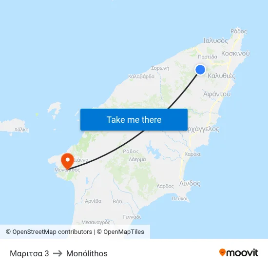Maritsa 3 to Monolith map