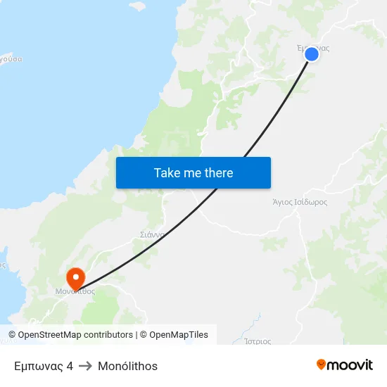 Emponas 4 to Monolith map