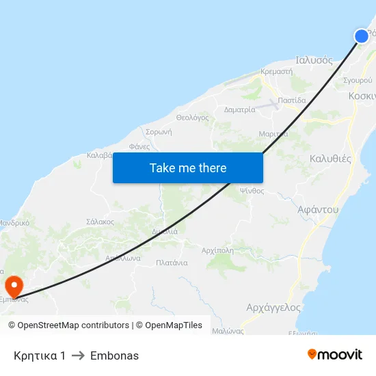 Kritika 1 to Embonas map