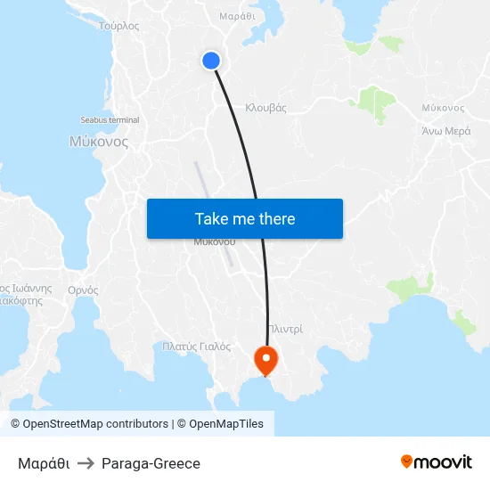 Marathi to Paraga-Greece map