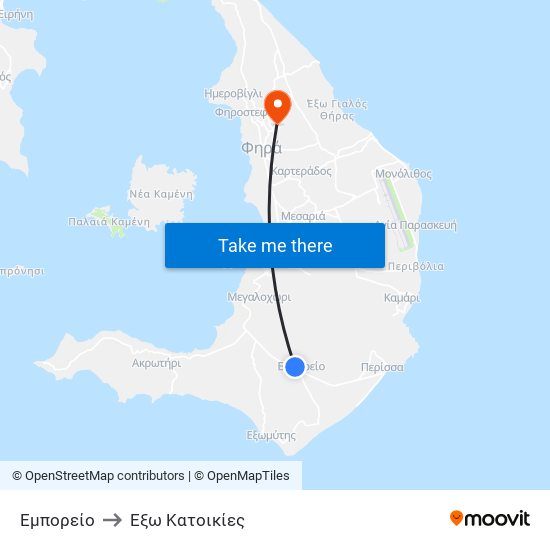 Εμπορείο to Έξω Κατοικίες map