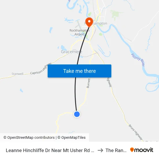Leanne Hinchliffe Dr Near Mt Usher Rd Hnr to The Range map
