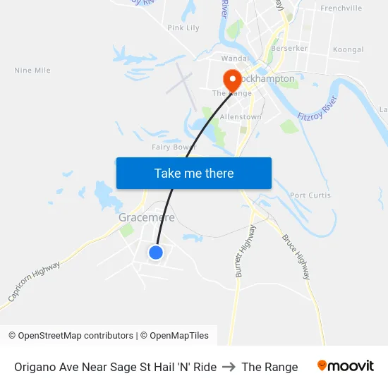 Origano Ave Near Sage St Hail 'N' Ride to The Range map