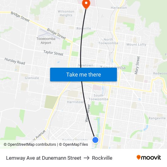 Lemway Ave at Dunemann Street to Rockville map
