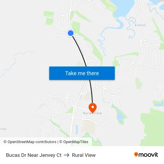 Bucas Dr Near Jenvey Ct to Rural View map