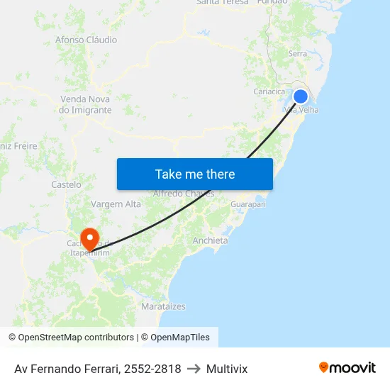 Av Fernando Ferrari, 2552-2818 to Multivix map