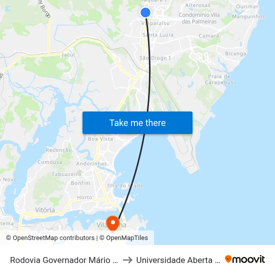 Rodovia Governador Mário Covas, 390 to Universidade Aberta Do Brasil map