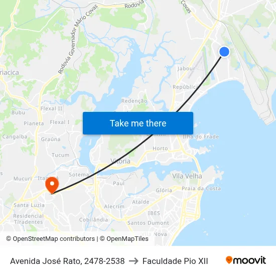 Avenida José Rato, 2478-2538 to Faculdade Pio XII map