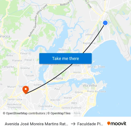 Avenida José Moreira Martins Rato, 188 to Faculdade Pio XII map