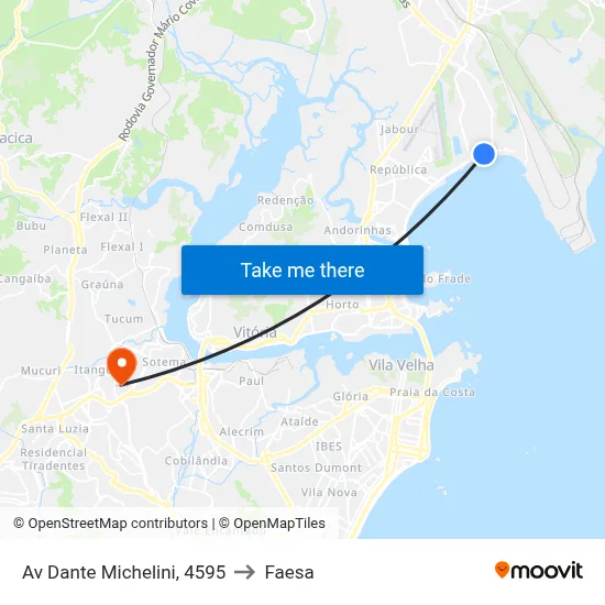 Av Dante Michelini, 4595 to Faesa map