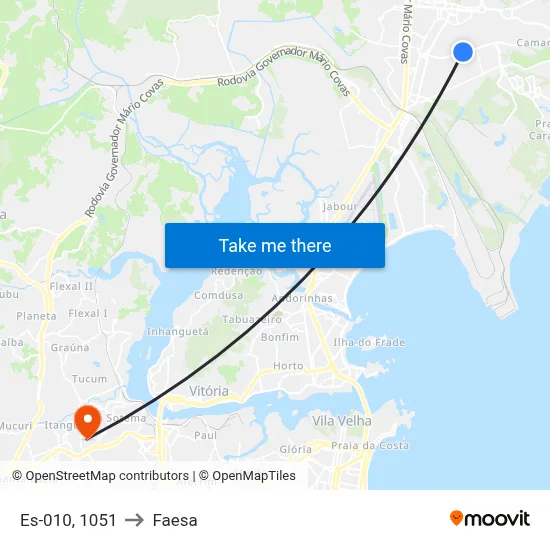 Es-010, 1051 to Faesa map