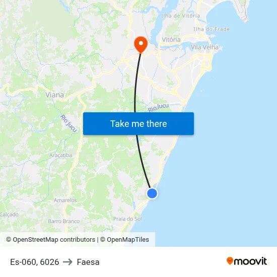 Es-060, 6026 to Faesa map