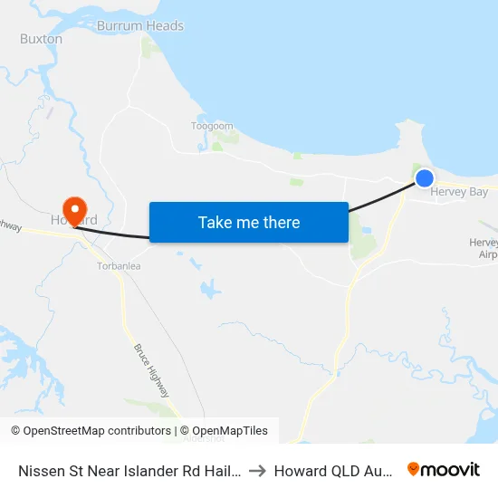 Nissen St Near Islander Rd Hail 'N' Ride to Howard QLD Australia map
