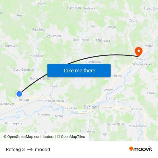 Reteag 3 to mocod map