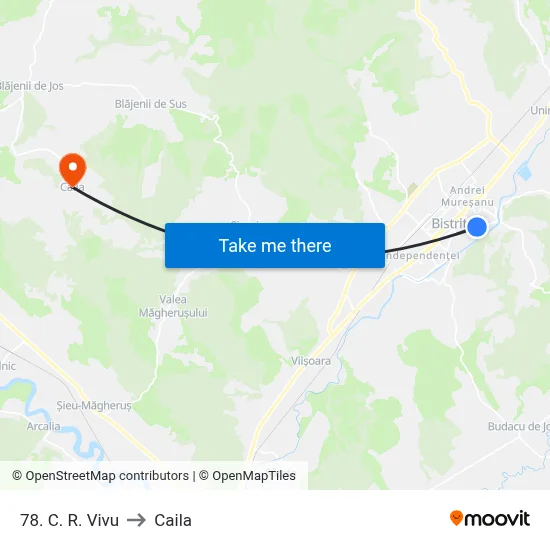 78. C. R. Vivu to Caila map