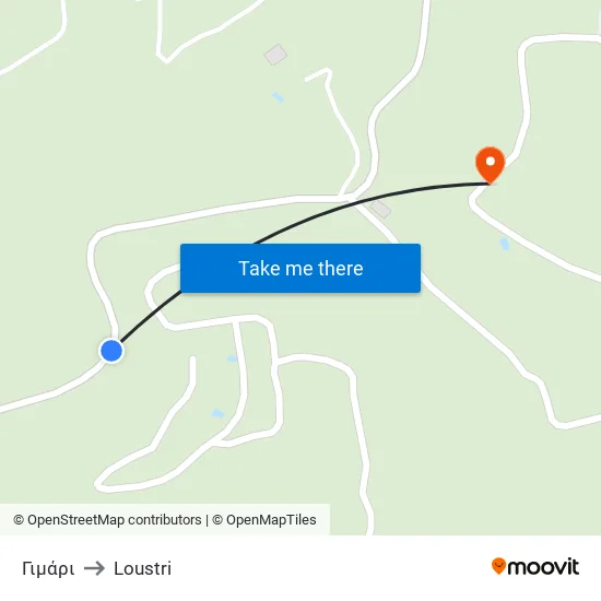 Γιμάρι to Loustri map