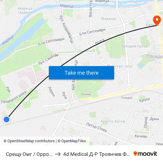 Срещу Омг / Opposite Omg (304) to 4d Medical Д-Р Троянчев Фетална Морфология map