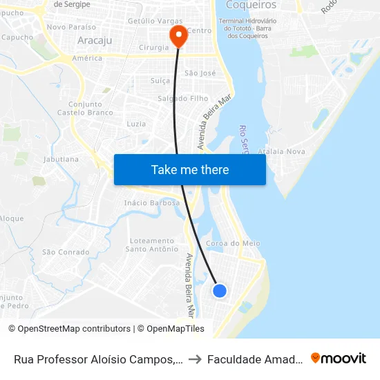 Rua Professor Aloísio Campos, 786 to Faculdade Amadeus map