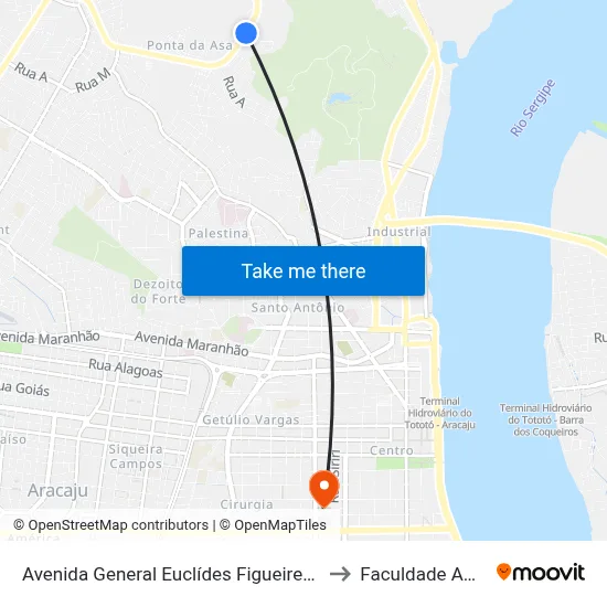 Avenida General Euclídes Figueiredo, 3860-4092 to Faculdade Amadeus map